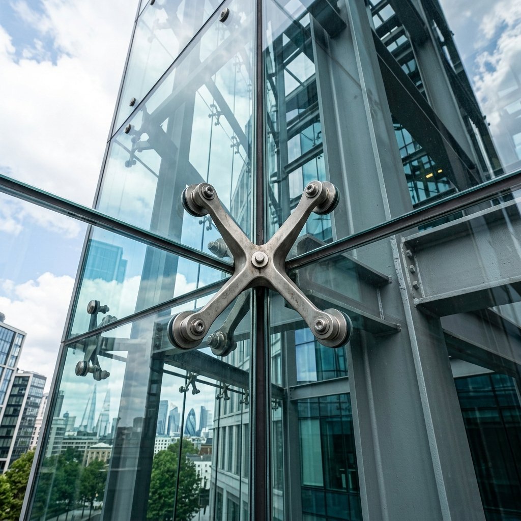 Spider Fitting Glass Facades